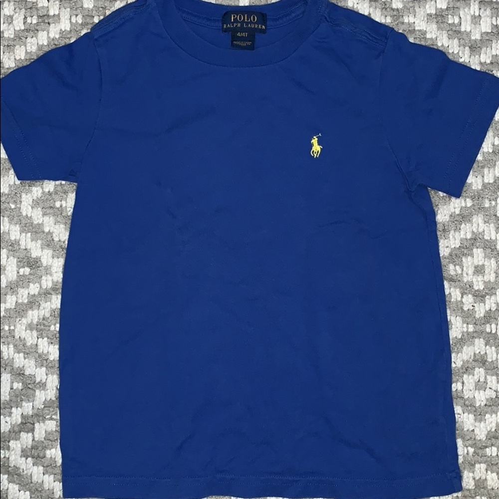 Blue polo t-shirt
